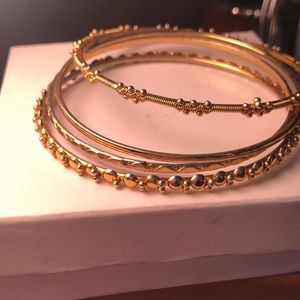 Gold bracelets